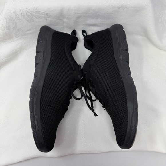 Skechers Flex Lite Black Sneakers Men’s Size 9 Comfort Walking Running Shoes - Picture 5 of 11